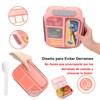 2pcs Loncheras para Niñas Bento Box Fiambrera - Fiambrera Cajas