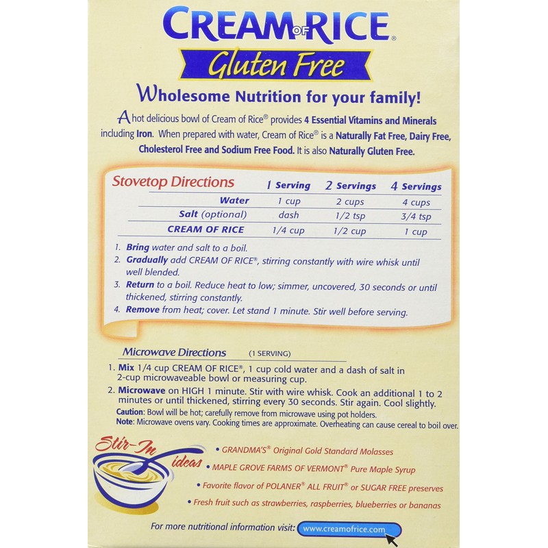 Cream of Rice Nabisco Cream Of Rice, 14 OZ(Pack of