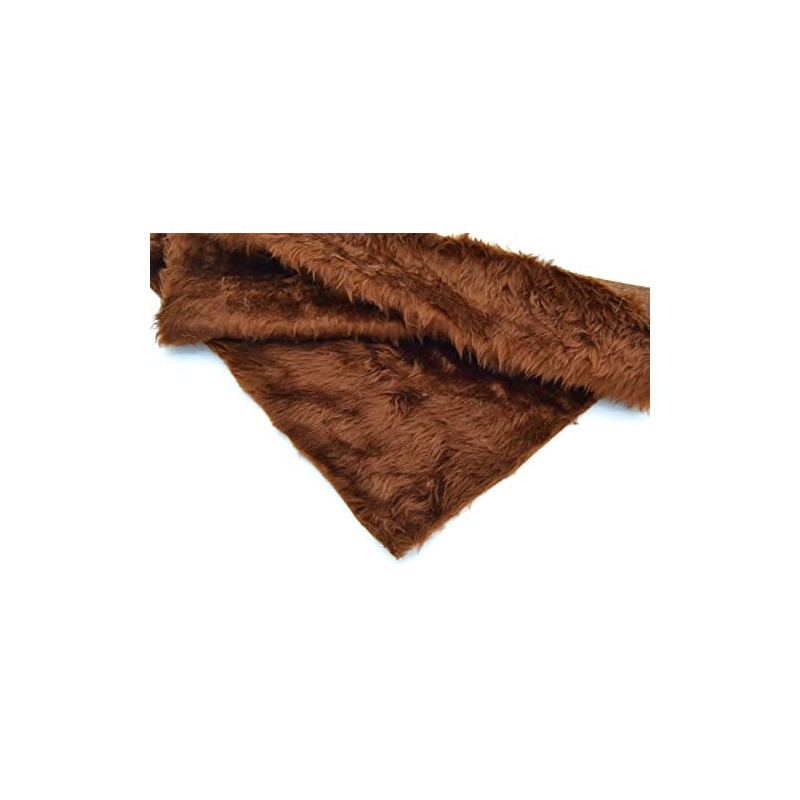 celloexpress Malt Brown Fun Fur - 15mm Pile Teddy Bear