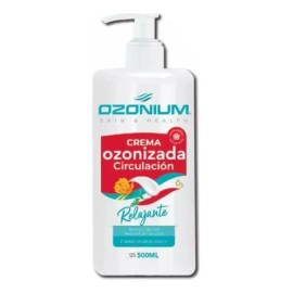 Crema Circulación Ozonizada 500ml, Ozonium Ozon006