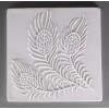 Creative Paradise Small Peacock Texture Tile - Glass Fusing Mold