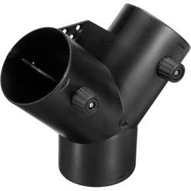 Aisoway Air Heater Diesel Auxiliary Heater Accessories 75 mm Three-Way Air Outlet Type Y Accessories for Three-Way Air Heater Made of Flame Retardant