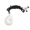 81stgeneration Women's Men's Hand Carved Bone Whale Tail HEI Matau