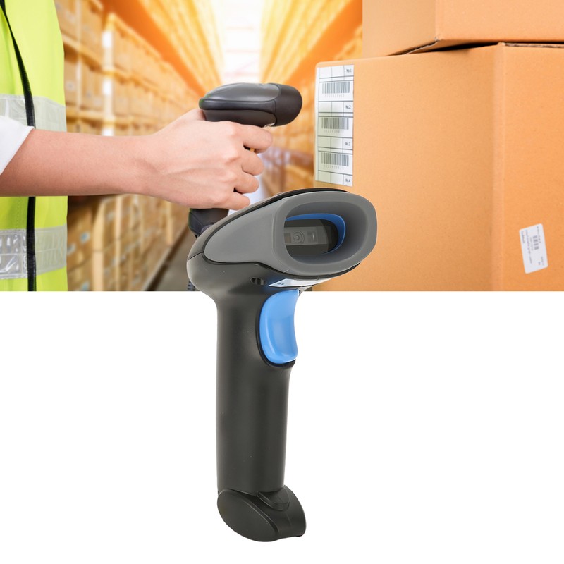 2D Barcode Scanner Portable Handheld Universal Waterproof Plug and Play