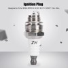 AUNMAS Pack of 5 Spark Plugs, Iron Trimmer Spark Plug