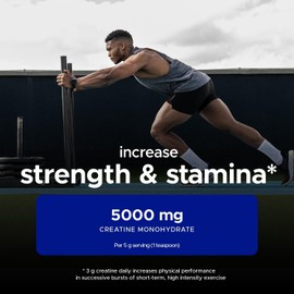 USN Creatine Monohydrate 500 g Size and Strength Powder