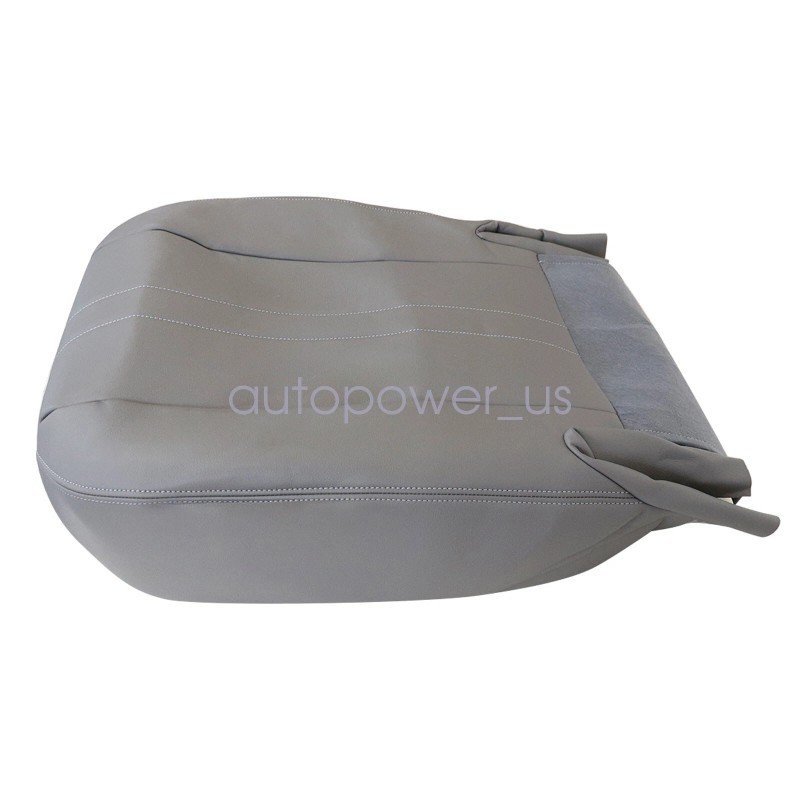 Chevy, GMC Driver Bottom Seat Cover Gray + Foam Cushion