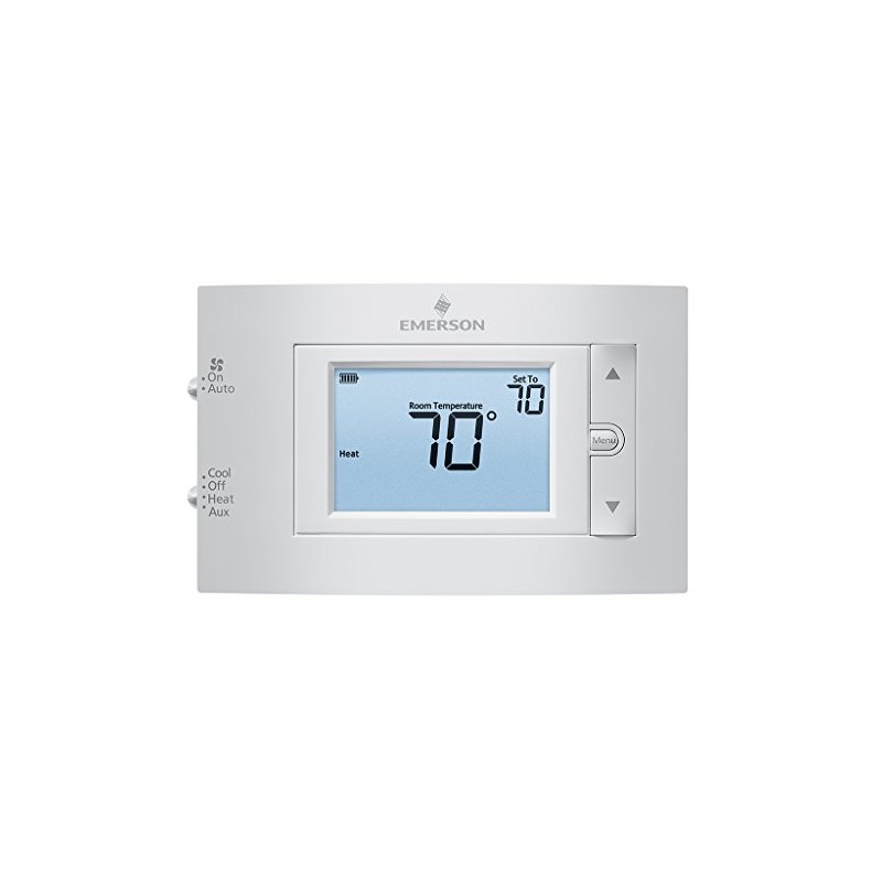 Emerson 1F83H-21NP Heat Pump (2H/1C) Non-Programmable Thermostat