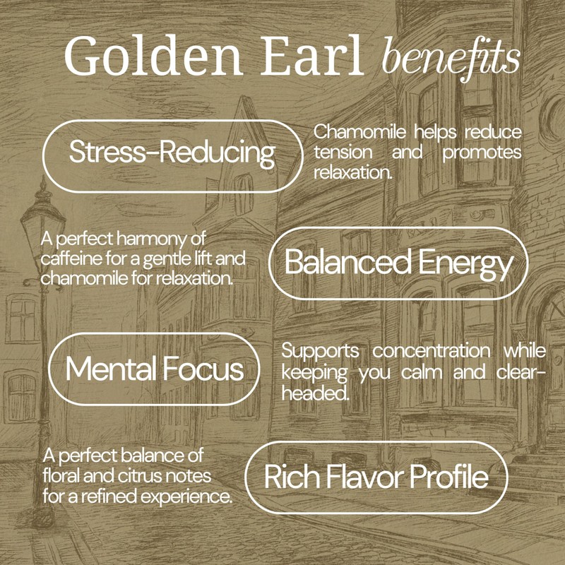 Golden Earl Herbal Tea by Mindful Moon – Earl Grey