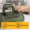 Waterproof Roll Up Tool Bag - 11 Pockets Tool Roll