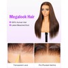 Megalook hair 6x5 Chocolate Brown Lace Front Wigs Human Hair