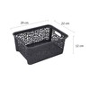 BranQ – Home essential Universal, multifunctional, adjustable storage basket in