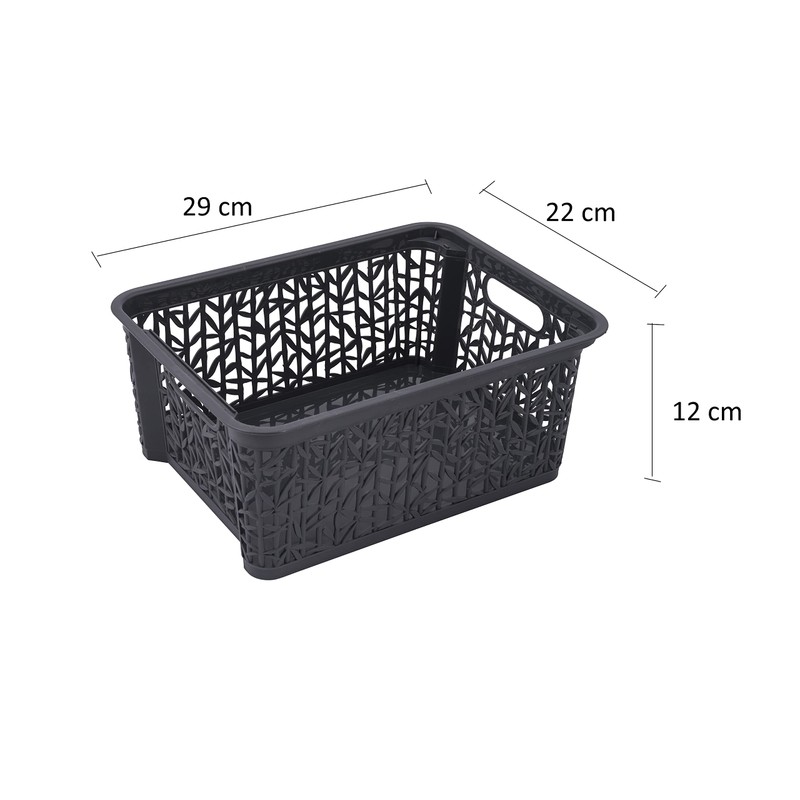 BranQ – Home essential Universal, multifunctional, adjustable storage basket in