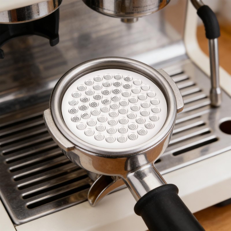 3-Pack puck screen & Espresso Tamper Set with Magnetic、 Wooden
