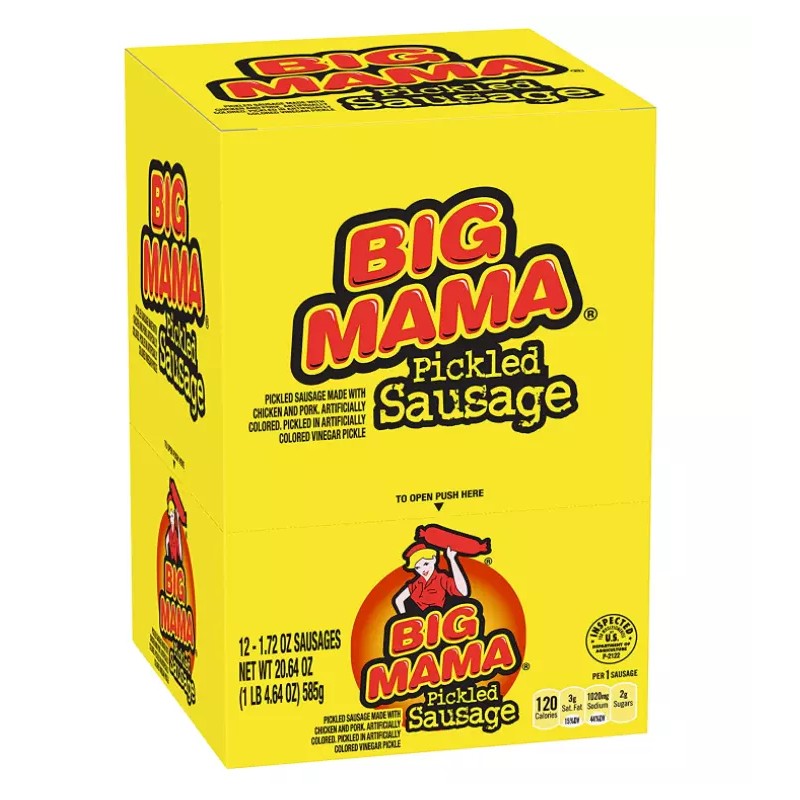 Big Mama Penrose Big Mama Pickled Sausage (12 ct Box)