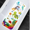 Extra-Long Cartoon Non-Slip Bathtub Mat – PVC Bath and Shower