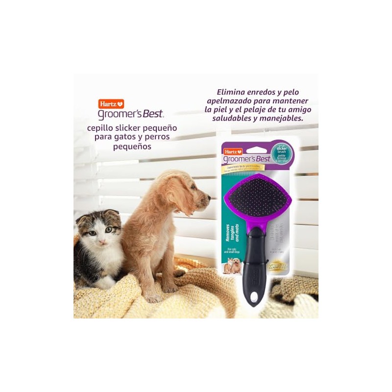Hartz Cepillo Peluquero Gatos Perros Pequeños