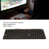 Keycap Set 132 Keys High Transparent PC CBSA Heigh Matte