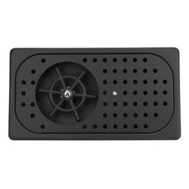 Pitcher Washer, Espresso Washer, Drainage and Drip Tray Stainless Steel Bar Glass Washer is The Sink, and The Cup Spray Washer is The Home Kitchen Hotel Cafe Restaurant (Black)