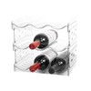 YENXIKU Wine Rack for Countertop, Fridge, Inside Cabinet, 3 Tier