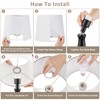 Seealle Modern Table Lamps Set of 2 - Touch Bedside