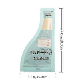 Kisangel 90pcs Milk Powder Storage Bags Powder Formula Bags Disposable Milk Formula Pouches Breastmilk Storage Bag for Feeding Milk Food Bag