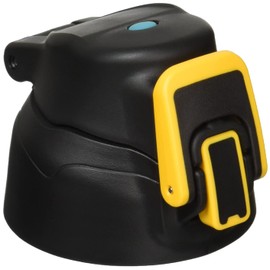 Thermos Replacement Sport Bottle FHT-800F/1000F Cap Unit with Lid and Seal Seal, Black Orange (BKOR)