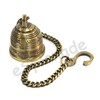 eSplanade - Ethnic Indian Handcrafted Brass Temple Bell with Chain