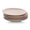 10 Strawberry Street Wazee Matte Coupe Dinnerware, Salad Plate, Blush,