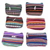 6 Purses Ethnic Printed Small Purse for Coins, Cards, Keys,