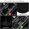 Heyumybit Bling Car Coasters,2 Pieces Car Cup Holder Auto Insert