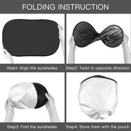 Sonnenschutz Auto Baby & Kinder – UPF50+ UV-Schutz • Reach-Zertifiziert • Opti-Dark Nylon GSM105+ • 2 Stück (51x31 cm) mit Saugnapf • Extra Verdunklung