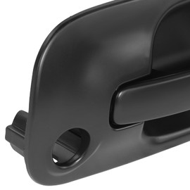 Auto Dynasty Factory Style Front Exterior Car Door Handle with Keyhole Compatible with Subaru Impreza 2002-2007, Passenger Right Side, Primered Black