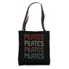 Retro Pilates Lover Trainer Instructor Tote Bag