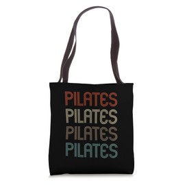Retro Pilates Lover Trainer Instructor Tote Bag