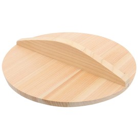 TIKUSAN Wooden Cooking Drop Lid Otoshibuta Made in Japan (10.0" (25.5cm))