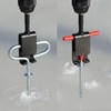 Suweiyuanshiyi 1pc Universal Ice Anchor Tool, Ice Fishing Accessories Make