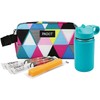 PackIt Freezable Snack Box, Triangle Stripes