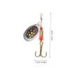 WHAMVOX 1 Set Portable Fishing Hooks Angling Bait Hook Tackle