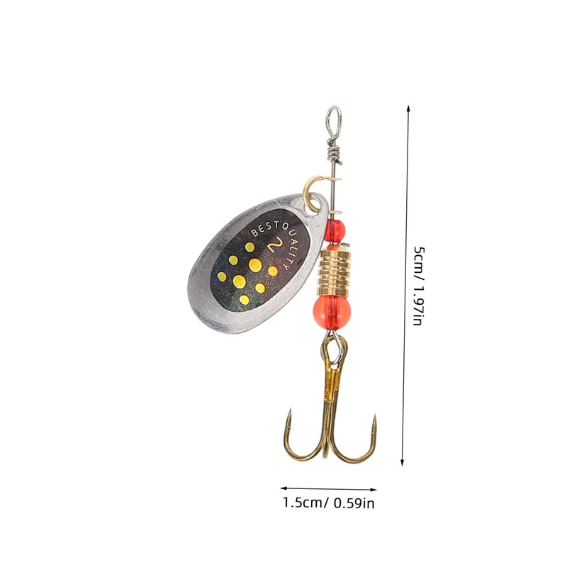 WHAMVOX 1 Set Portable Fishing Hooks Angling Bait Hook Tackle