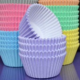 Purple Cupcakes Cupcake Cases (Qty 60) - Pastel Lilac
