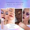 Liquid Glitter Eyeshadow,Vibrant Color Shifting Holographic Eyeshadow Long Lasting Liquid