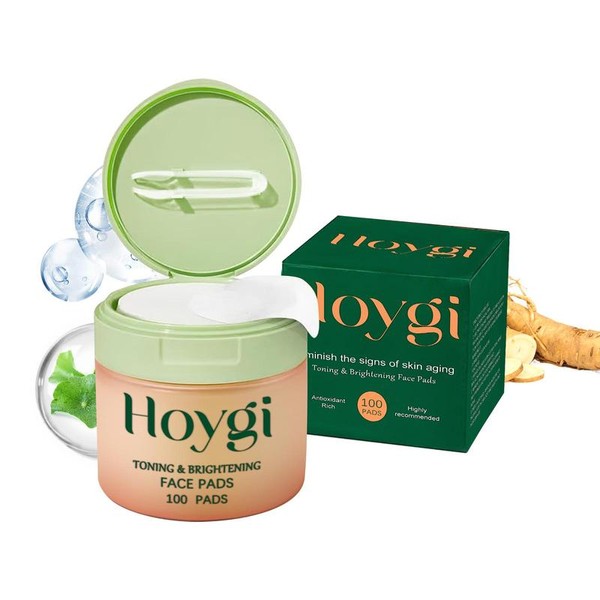 Hoygi Toning Polish Pads – Korean Skincare for Dark Spots,