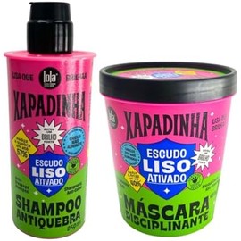 Xapadinha Shampoo Antiquiebre 250ml + Máscara Disciplinante 450gr Lola Cosmetics