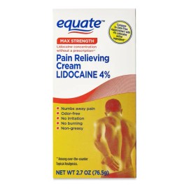 Equate Crema AnaLGésica Con Lidocaína De Máxima Potencia Momento De Aplicación Día/noche Tipo De Piel Sensible