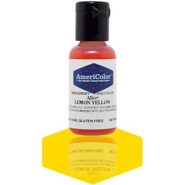 AmeriColor AmeriMist - Lemon Yellow Airbrush Food Color, 65 oz.