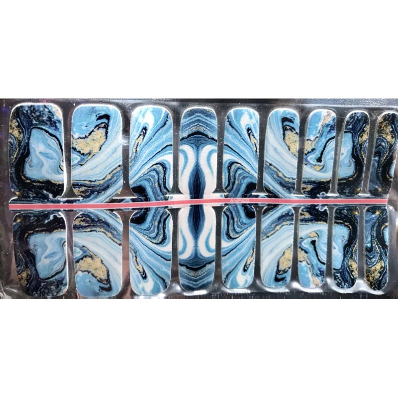 Olivia Color Nail Polish Strips 18ct. AMP400 . READ DESCRIPTION