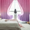 Yancorp Kids Curtains for Girls Bedroom Princess Curtains for Daughter