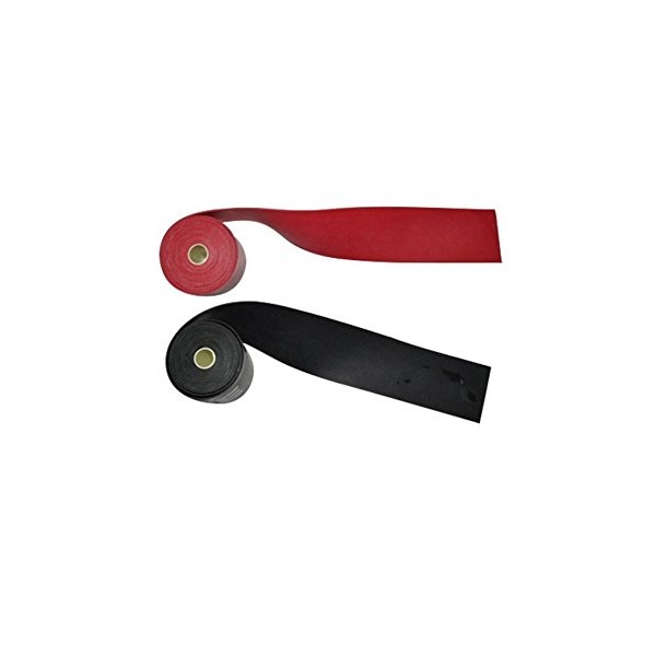 The Original Mobility Recovery Bands | Compression Muscle Floss Bands | WOD Band | (2-Pack Black & Red)