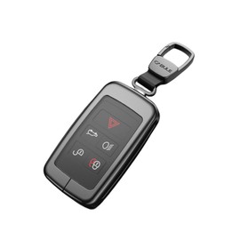 MUMAREN Smart Key Shell Aluminum Alloy Key Holder for Land Rover Defender 90 110 2020-2024 Premium Key Case Key Cover Key Protection Car Specific Design Does Not Block Signal Fall Resistant Scratch